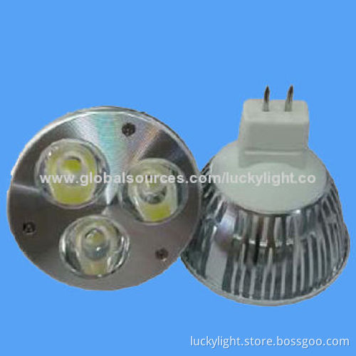 4W mr16 High Power LED Light with 45° Beam Angle and Aluminiun Alloy Case